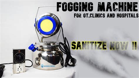 Fogging Testing manufacturer|fumigation machine for hospital use.